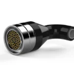 23S Souriau (Bayonet) connector (angled 90° heat shrink boot)