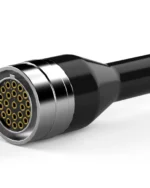 23S Souriau (Bayonet) connector (straight heat shrink boot)