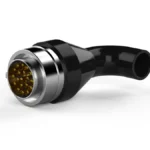 19P Souriau (Bayonet) connector (angled 90° heat shrink boot)