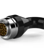 19P Souriau (Bayonet) connector (angled 90° heat shrink boot)