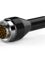 19P Souriau (Bayonet) connector (straight heat shrink boot)