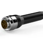 12P Souriau (Bayonet) connector (straight heat shrink boot)