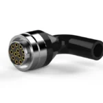 12S Souriau (Bayonet) connector (angled 90° heat shrink boot) with sockets for 0.52 – 1.5 mm²