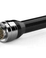 12S Souriau (Bayonet) connector (straight heat shrink boot)