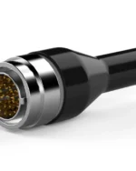 26P Souriau Compact (Bayonet) connector (straight heat shrink boot)