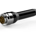 12P Souriau (Threaded) connector (straight heat shrink boot)