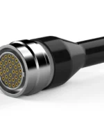 32S Souriau Compact (Bayonet) connector (straight heat shrink boot)