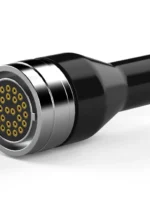 26S Souriau Compact (Bayonet) connector (straight heat shrink boot)