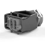 3-module Connection kit Harting B10 male