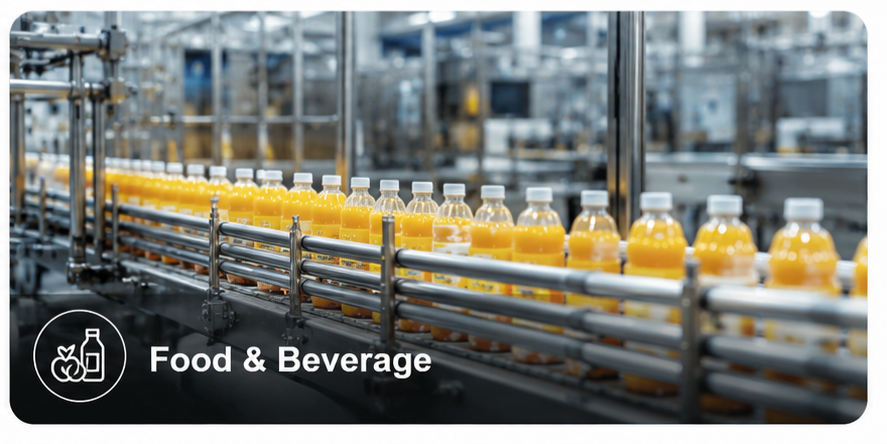 ระบบอัตโนมัติ Food and Beverage